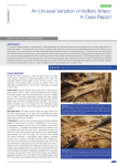 An Unusual Variation of Axillary Artery: A Case Report