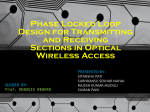 Phase Locked Loop Design for Optical Wireless