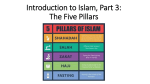 Introduction to Islam, Part 3: The Five Pillars