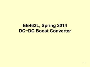 Boost converter class notes