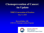 Chemoprevention of Cancer