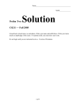 Solution - Cornell Computer Science