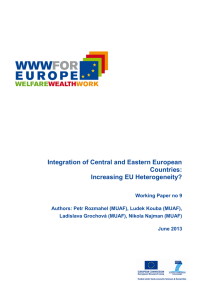 Integration of Central and Eastern European Countries: Increasing