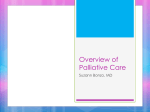 Overview of Palliative Care - Scioto County Medical Society