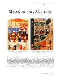 MEASURING ANGLES