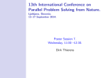 13th International Conference on Parallel Problem Solving from