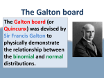 The Galton Board