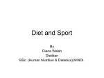 Diet and Football - Mayo Sports Partnership