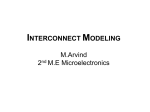 interconnect modeling - SMDP-VLSI