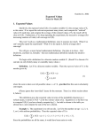 Notes on Expected Value