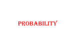 Probability