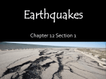 Earthquakes