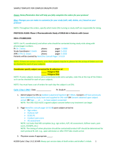 PROTOCOL #984 (DRUG 013)- Phase I Study of MK