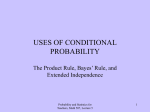 Lec05 PRODUCT RULE AND BAYES` RULE