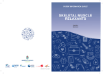 SKELETAL MUSCLE RELAXANTS