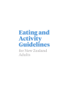 Eating and Activity Guidelines for New Zealand