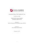 Dana-Farber Cancer Institute IMPNF for Renewal 2017-02-02