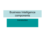 Business Intelligence components - Microsoft