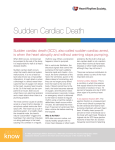 Sudden Cardiac Death - Heart Rhythm Society