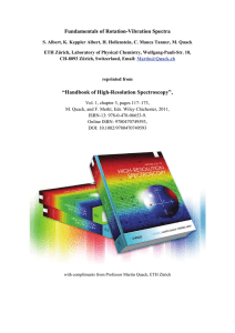"Fundamentals of Rotation--Vibration Spectra" in