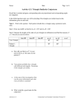 Activity 4.3.1 Triangle Similarity Conjectures