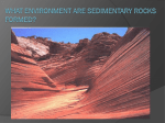 What Environment are Sedimentary Rocks Formed?