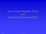 PowerPoint Show: Law of Large Numbers and Central Limit Theorem