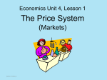 The Price System (Markets)