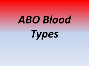 ABO Blood Types