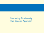 Sustaining_Biodiversity_The_Species_Approach