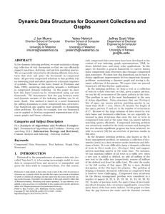 Dynamic Data Structures for Document Collections and Graphs