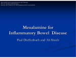 Mesalamine for Inflammatory Bowel Disease