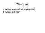 Identify normal or desirable ranges for common health indicators