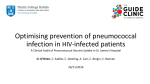 Optimising prevention of pneumococcal infection in HIV