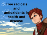Free radical and disease