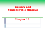 Chapter 15 Geology and Nonrenewables