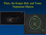 Orbit inclined 17º from Ecliptic, with a high eccentricity