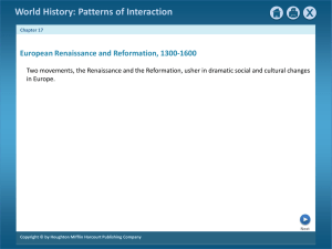 World History: Patterns of Interaction