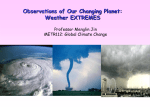 Weather EXTREMES - Department of Meteorology and Climate