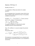 Notes 14 - Wharton Statistics