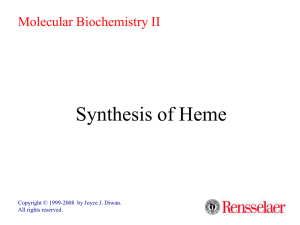 Synthesis of Heme