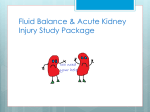 Discuss the common causes of AKI and how these may be treated.