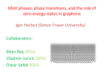 Mott phases and phase transitions in graphene