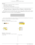 Writing Fractions to Represent Parts of Figures or Real