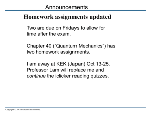 Heisenberg Uncertainty Principle - University of Hawaii Physics and