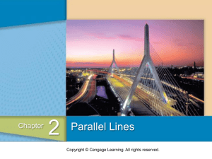 Parallel lines