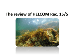 The HELCOM Rec. 15/5 HELCOM Network of Marine Protected Areas