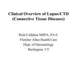 Clinical Overview of Lupus/CTD (Connective Tissue Diseases)