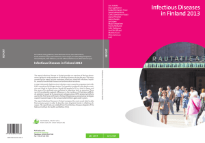 Infectious Diseases in Finland 2013
