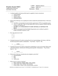 Practice Exam I Key - Iowa State University